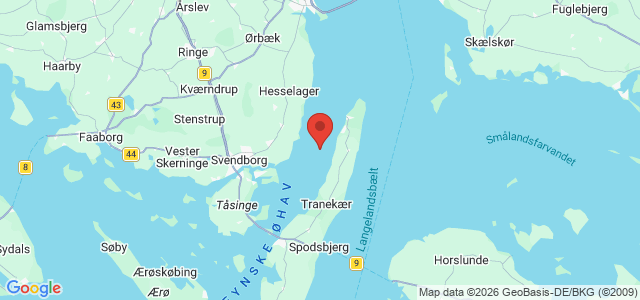 Kort over Gustav S/S