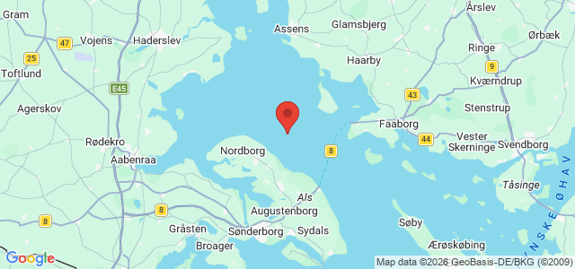 Kort over Flyvemaskine