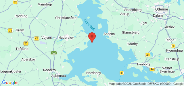 Kort over Kanal I S/S