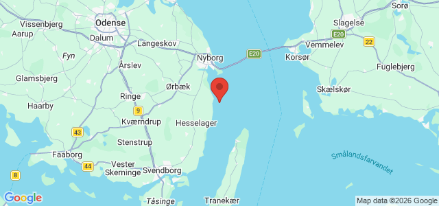 Kort over Brødrene NB 517