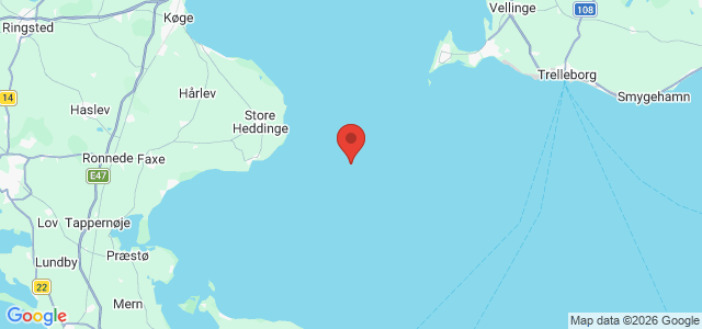 Kort over Porcelænsskibet