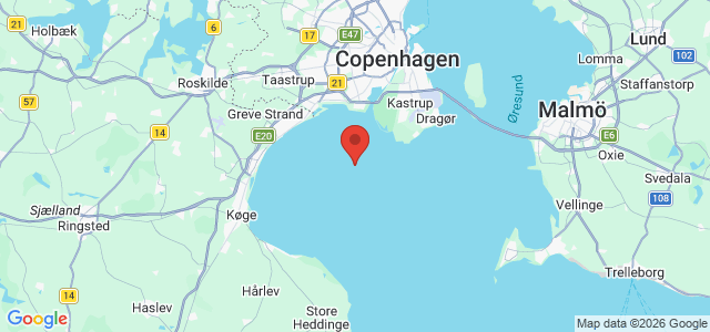 Kort over Johan Tillberg S/S