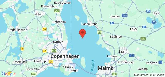 Kort over Lille Grund