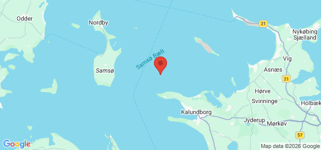 Kort over Der Kaiser S/S /Elsass