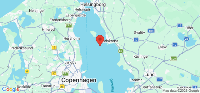 Kort over Landgangsbåden