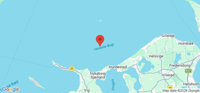 Kort over Arnold M/S