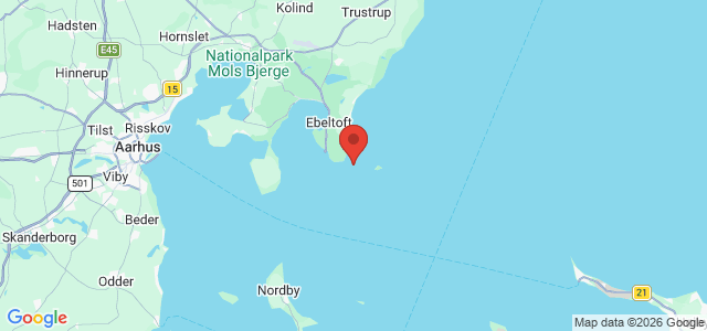 Kort over Klokkegrund