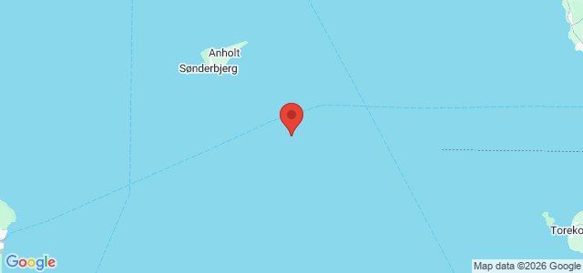 Kort over M 403 Mineudlægger