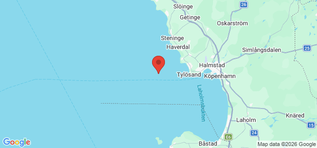 Kort over Trawlhold/Vrag