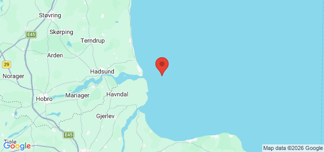 Kort over Nordstjernen M/S