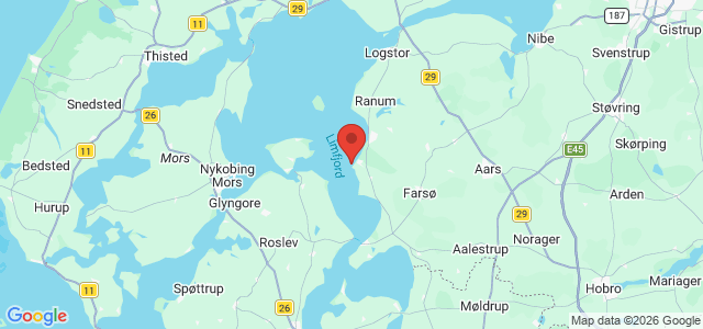 Kort over Ertebølle