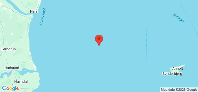 Kort over Frigga af København SS