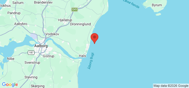 Kort over Hou Stenrev