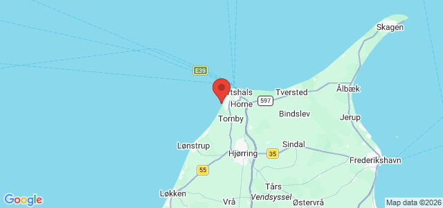 Kort over Hvaregrunde ved Tornby