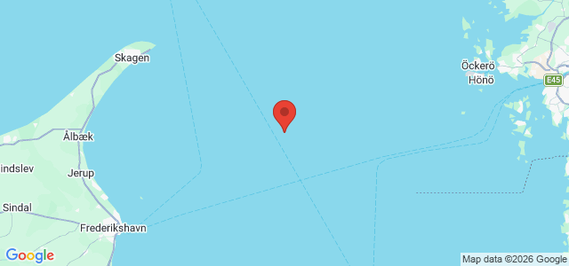 Kort over Dorthe S/S