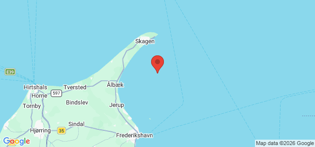 Kort over Trawlhold/vrag