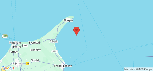 Kort over Trawlhold/vrag