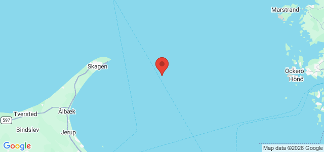 Kort over Trawlhold/vrag