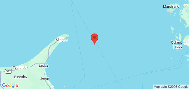 Kort over Trawlhold/vrag