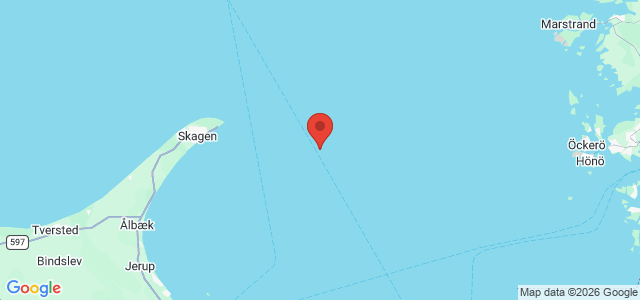 Kort over Trawlhold/vrag