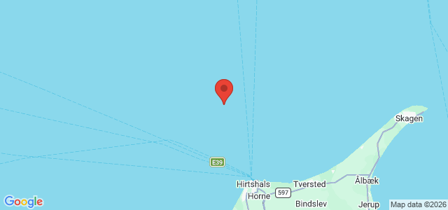 Kort over Øster Bark