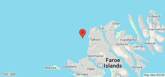 Kort over Færøerne, Kvivik