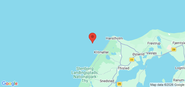 Kort over Jan Magrethe