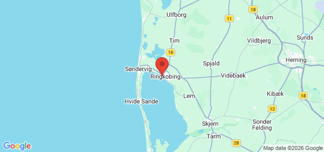 Kort over Reduceret dybde Ringkøbing Havn (2)