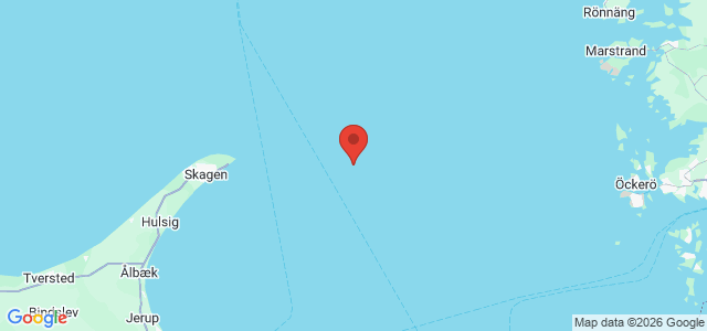 Kort over Vrag. Skagen E