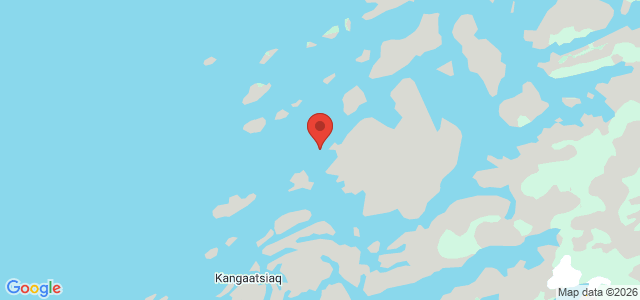 Kort over Vrag Grønland. Kangâtsiaq NNE