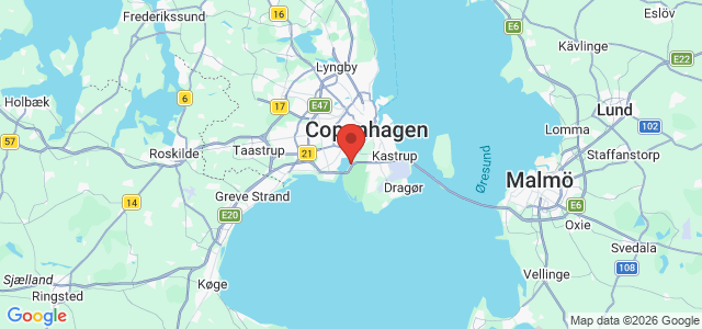 Kort over Vrag. Københavns Havn