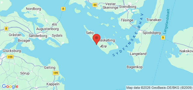 Kort over Klaus Anker