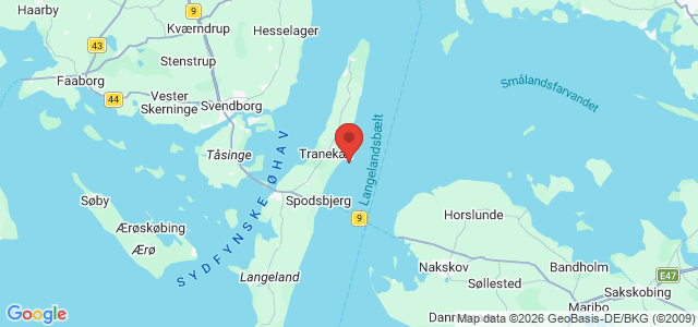 Kort over Kong Halfdan S/S