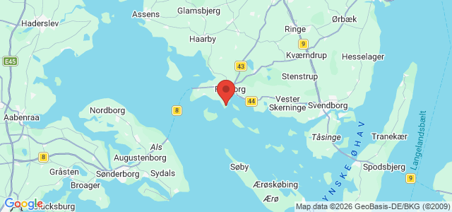 Kort over Prinsen S.G. 21