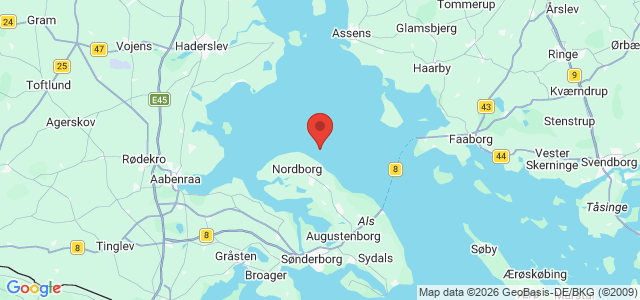 Kort over Fiskekutter