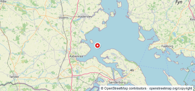 Kort over Bjørn A 365