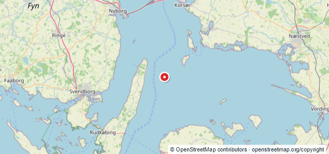 Kort over Elak M/S