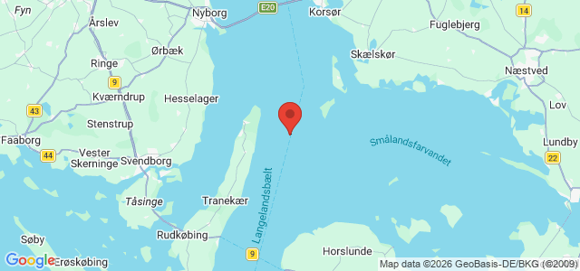 Kort over Ukendt