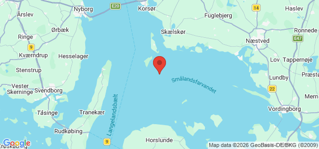 Kort over Lægter Peter