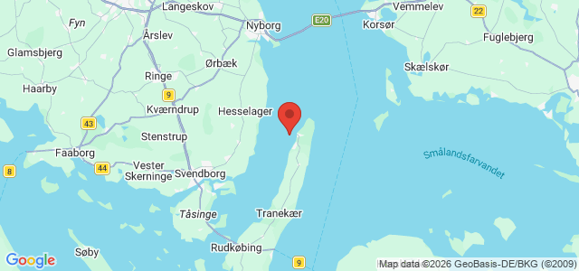 Kort over Ukendt