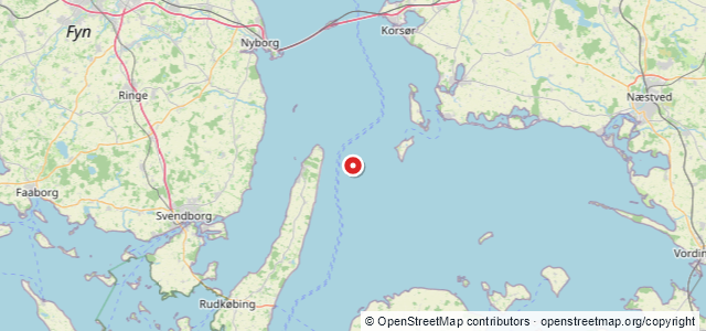 Kort over Kaleva S/S