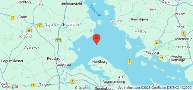 Kort over Ingeborg