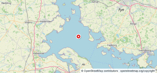 Kort over Ternen HV 42