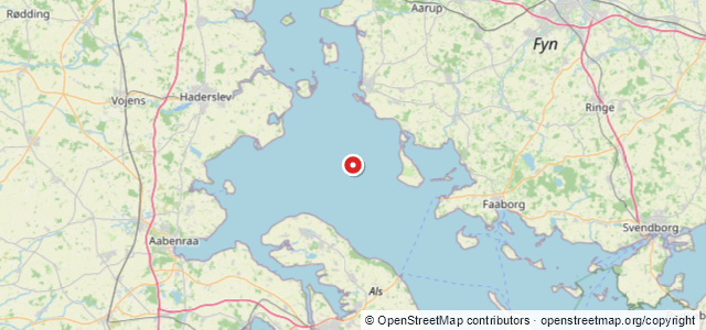 Kort over Ternen HV 42