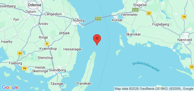 Kort over Ukendt