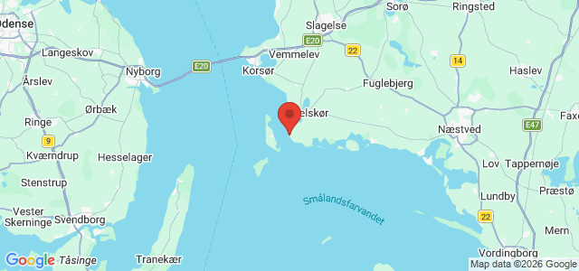 Kort over Stigsnæs Havn, SEAS