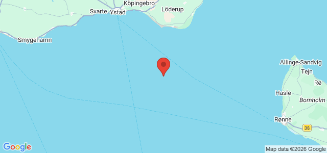 Kort over Ozean