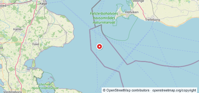 Kort over --Esbjerg M/S