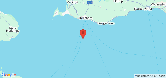 Kort over Brostensvrag, Østersøen