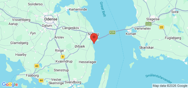 Kort over Ida Amalie